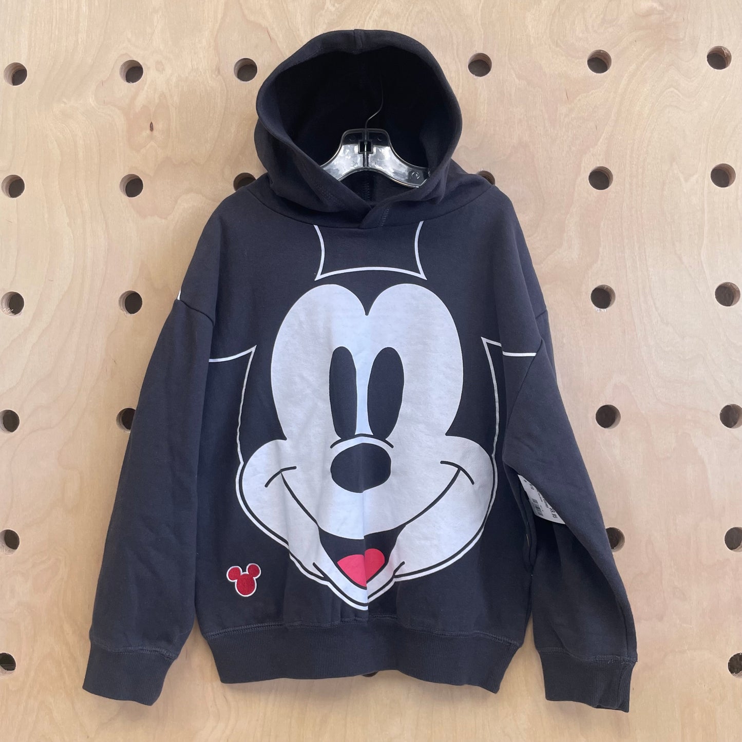 Black Mickey Face Hoodie