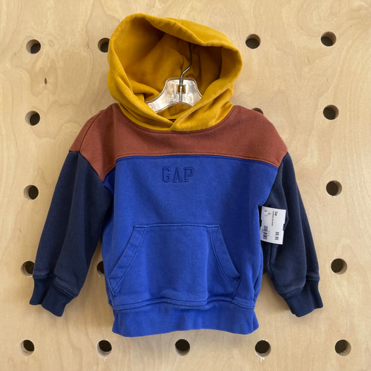 Colorblock Logo Hoodie