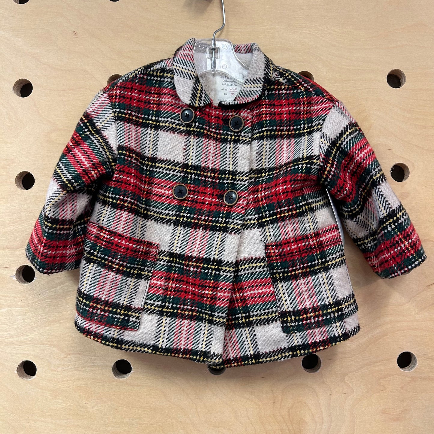 Holiday Plaid Lined Jacket
