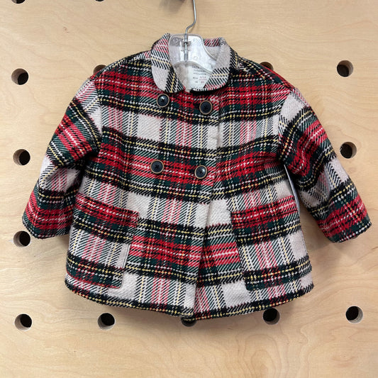 Holiday Plaid Lined Jacket