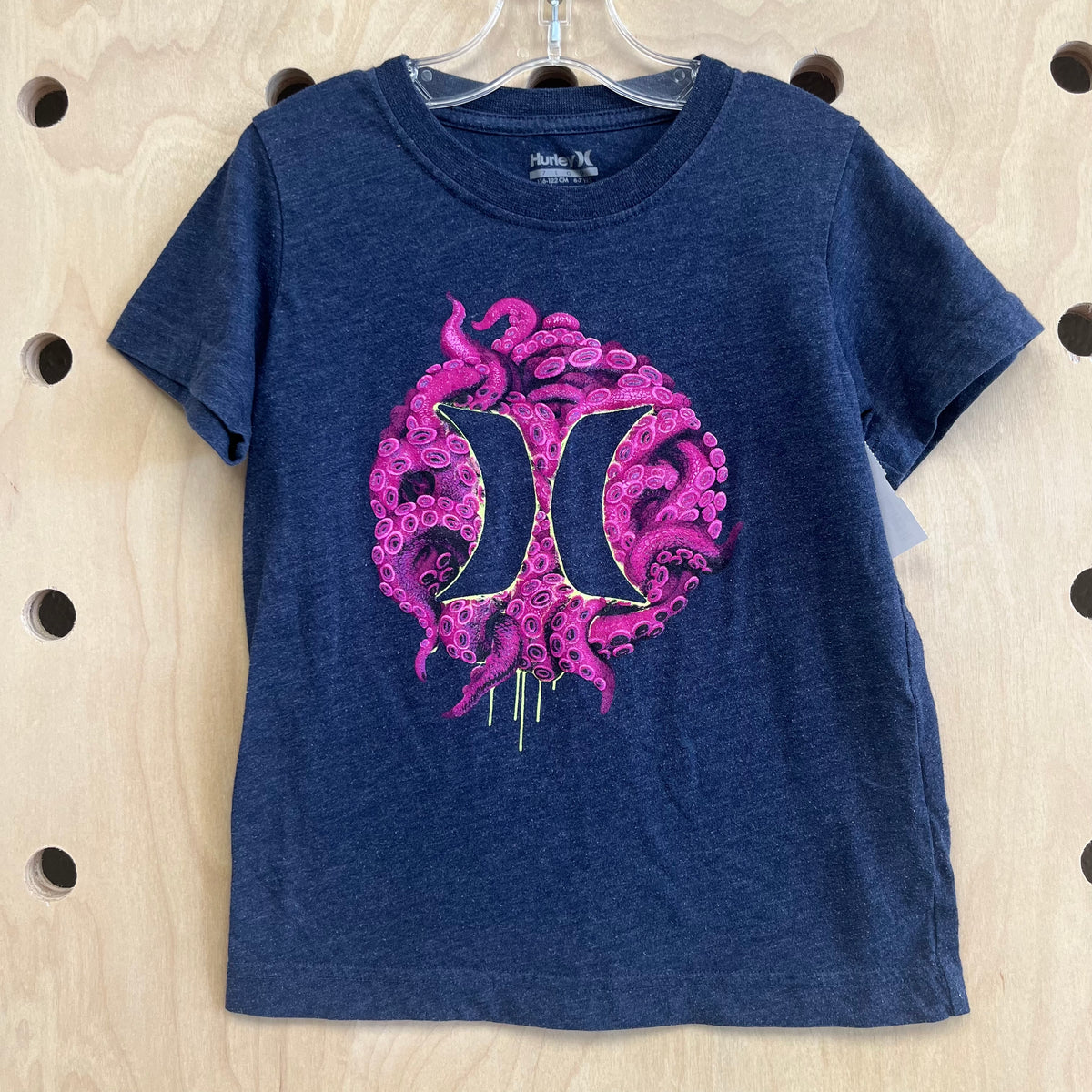 Grey Octopus Logo Tee