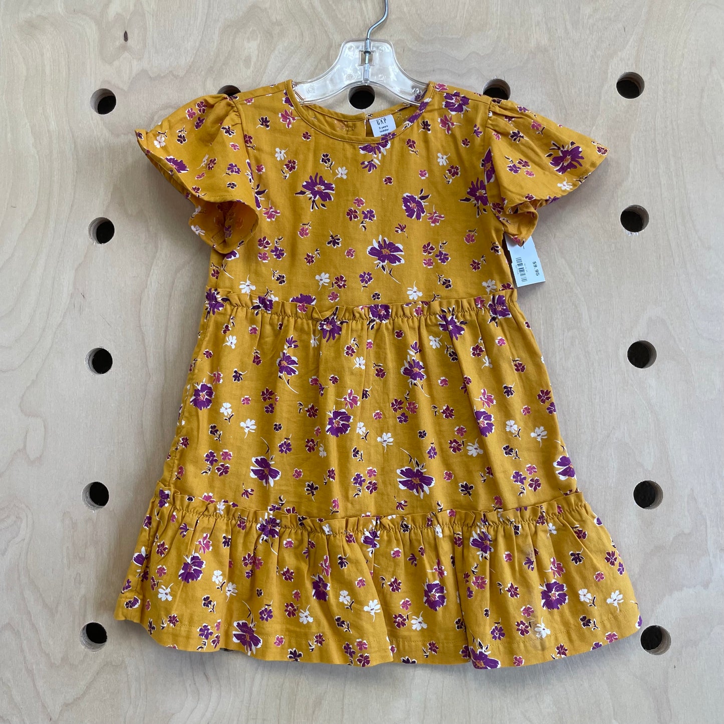 Yellow Floral Dress