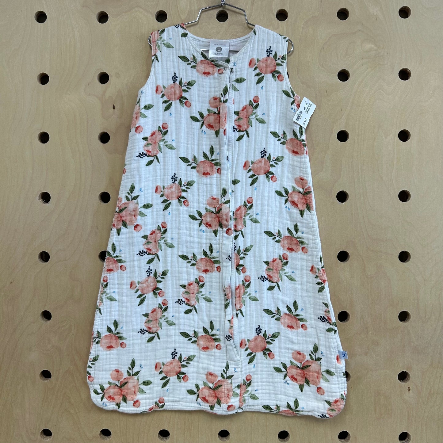 White Floral Sleep Bag