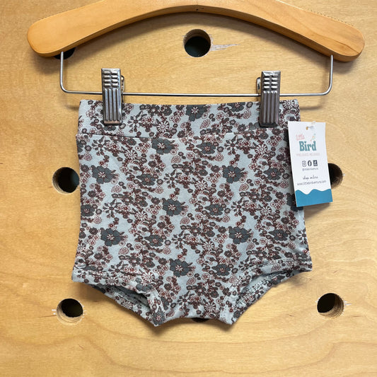 Blue/Rust Floral Bamboo Bloomers NEW!