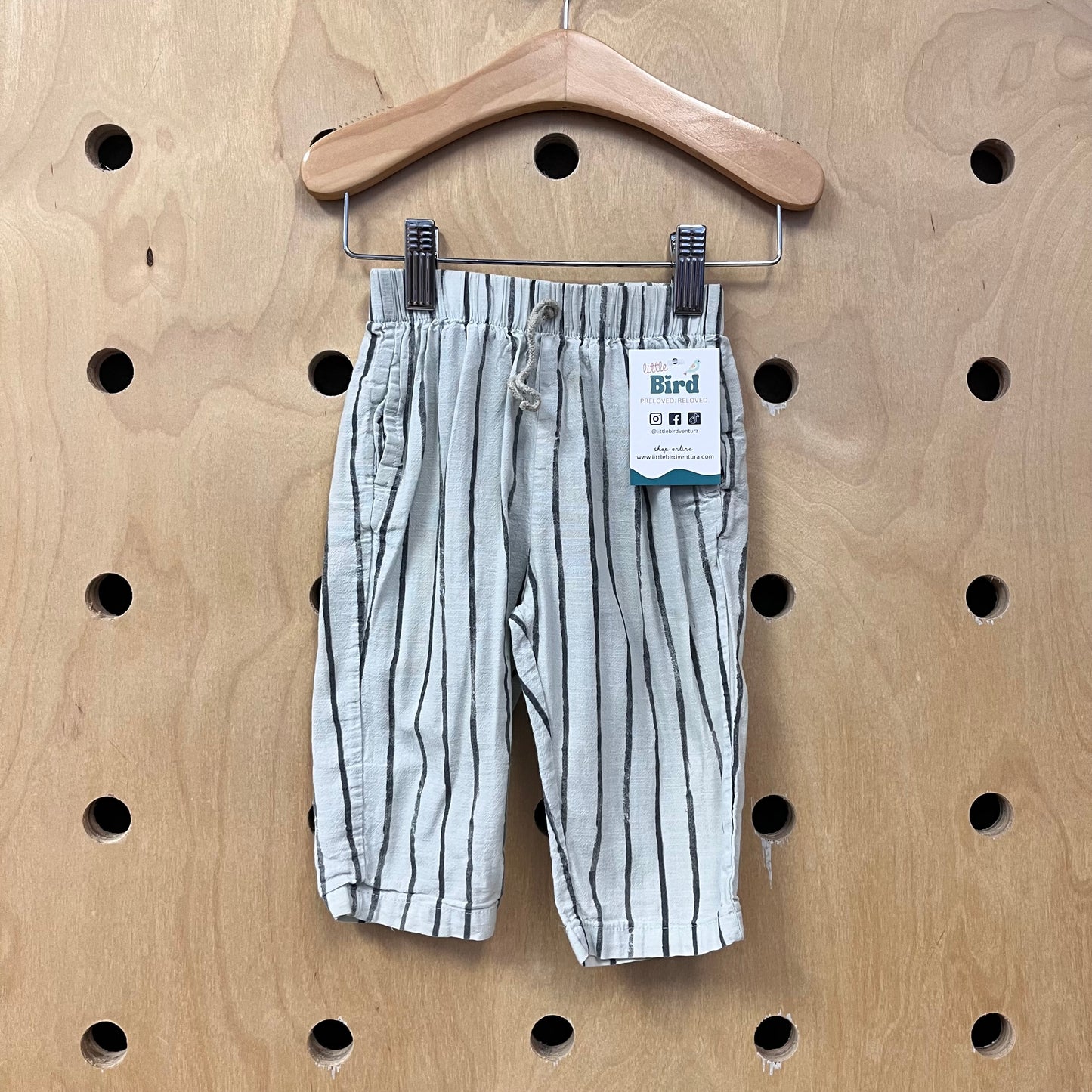 Organic Cotton Striped Pants
