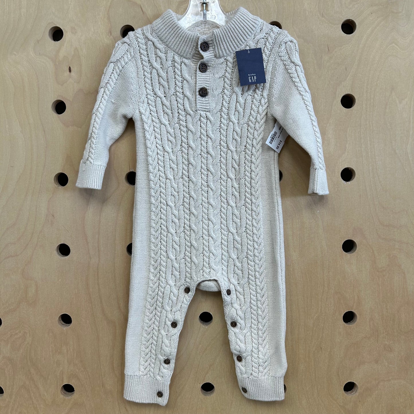 Cream Cable Knit Romper NEW!