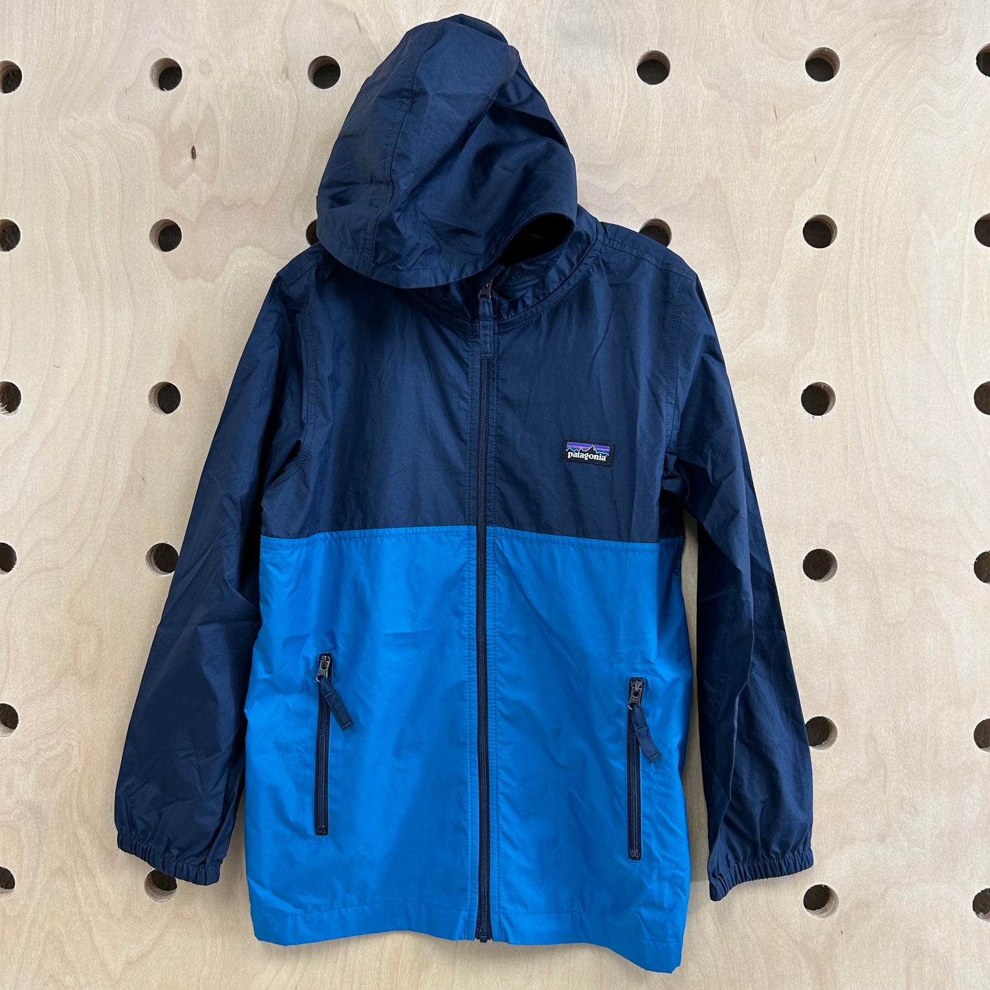 Blue Windbreaker