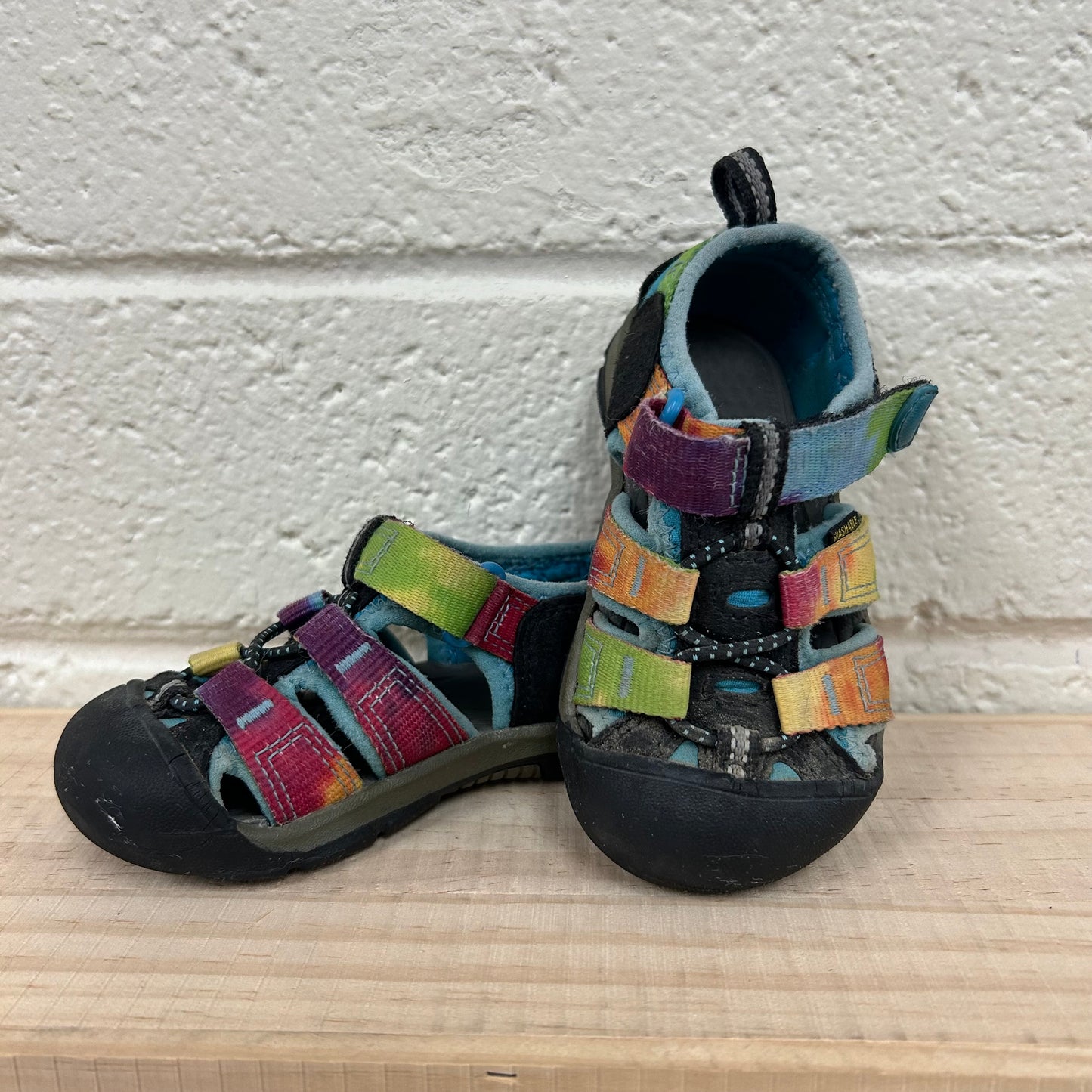 Colorful Tie Dye Seacamp Sandals