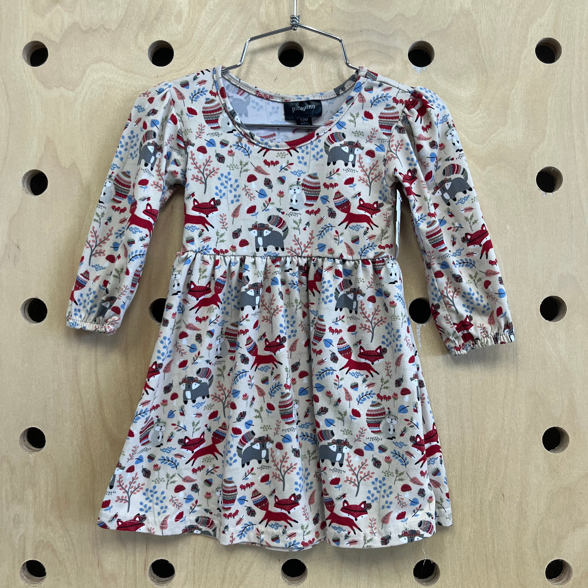 Boho Fox & Racoon Dress