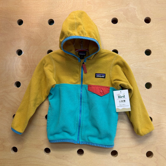 Micro D Snap-T Jacket Mustard/Blue