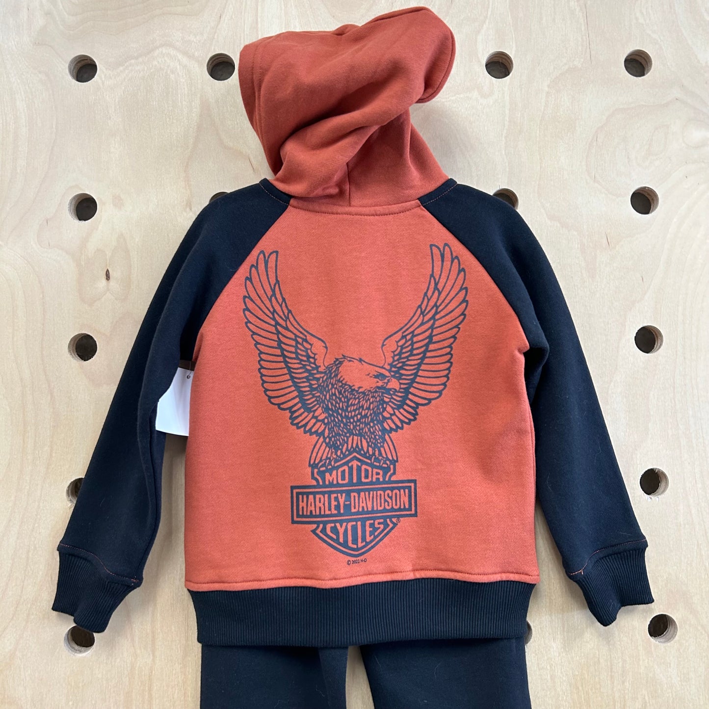 Orange+Black Logo Fleece Outfit NEW!