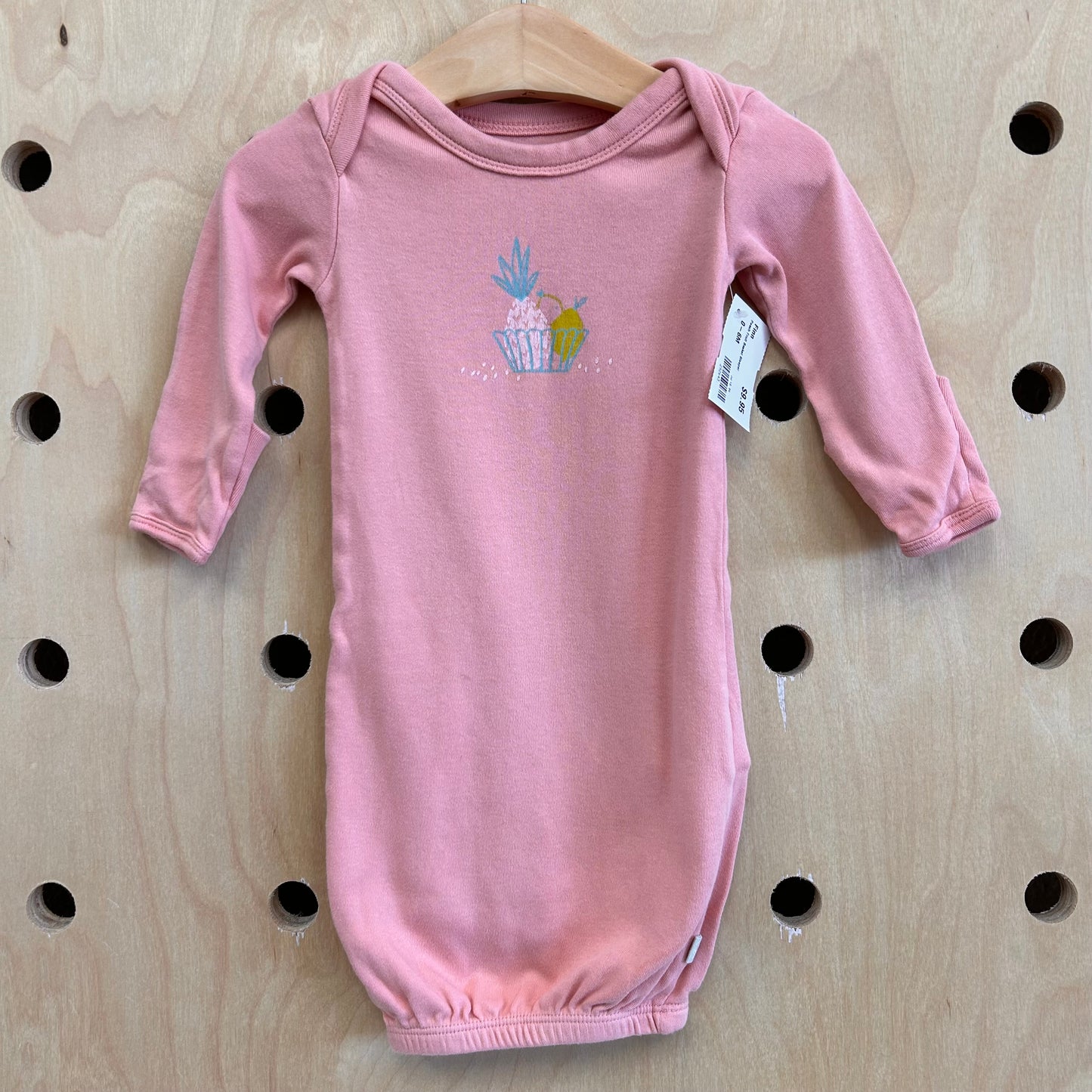 Peach Fruit Basket Sleeper