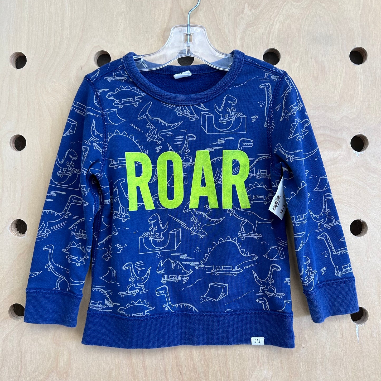 Blue Dinos ROAR Pullover