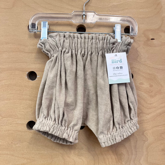 Beige Terry Shorties
