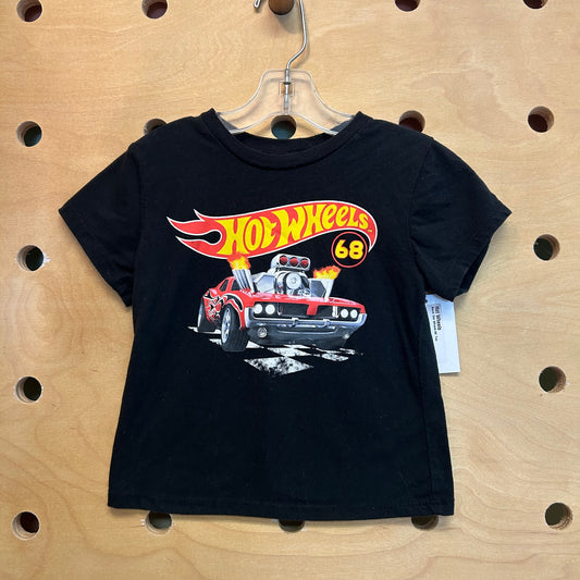Black 'Hot Wheels 68' Tee