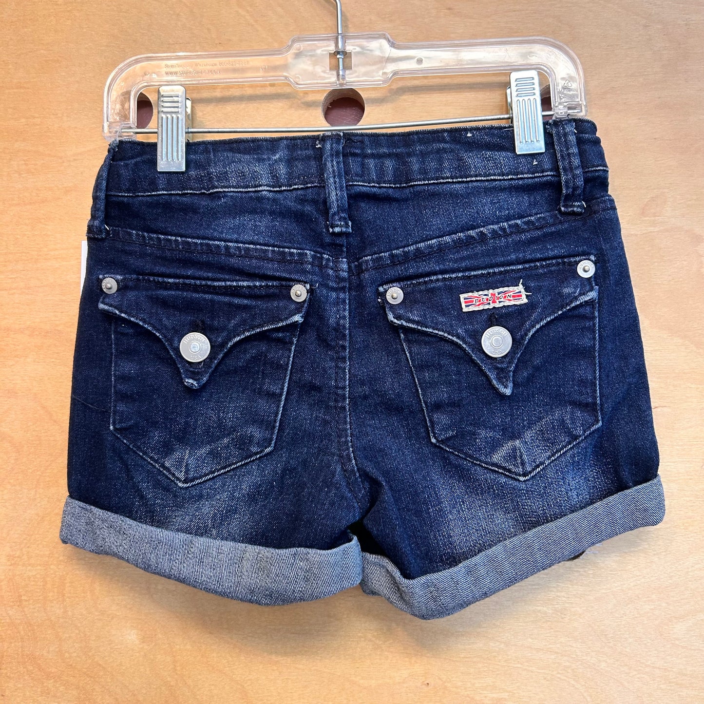 Dark Denim Stretchy Shorts