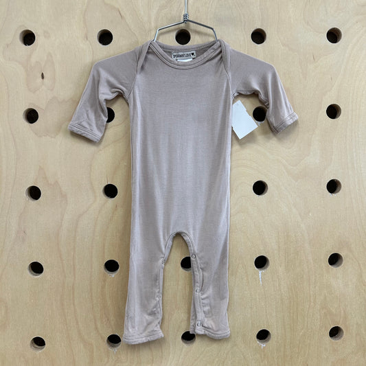 Earthy Taupe Bamboo Romper