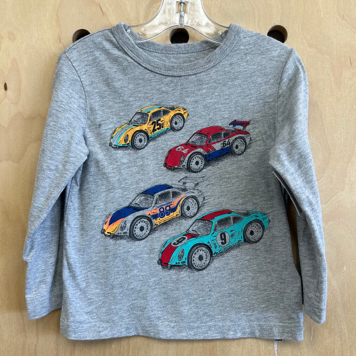 Grey LS Race Cars Tee