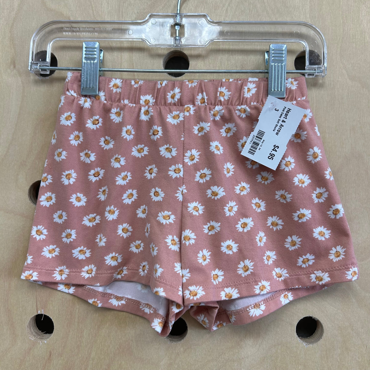 Pink Daisy Soft Shorts