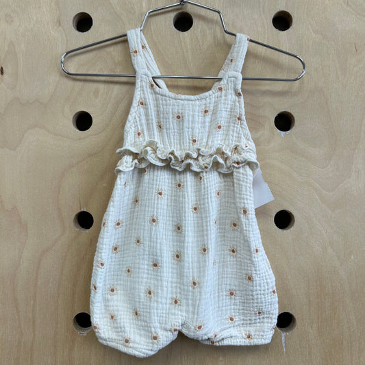 Cream Suns Romper