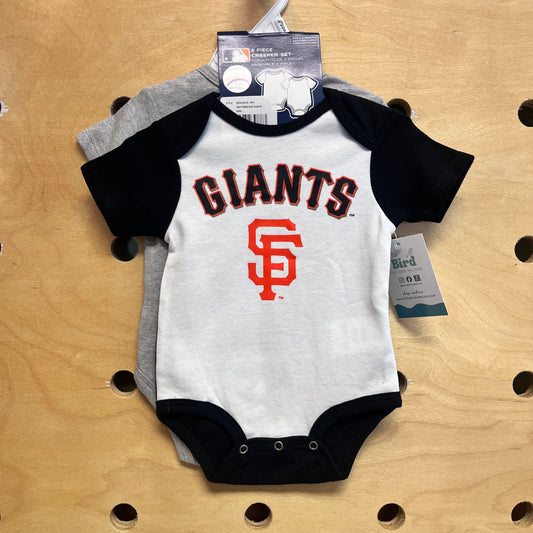 2pk SF Giants Bodysuits NEW!