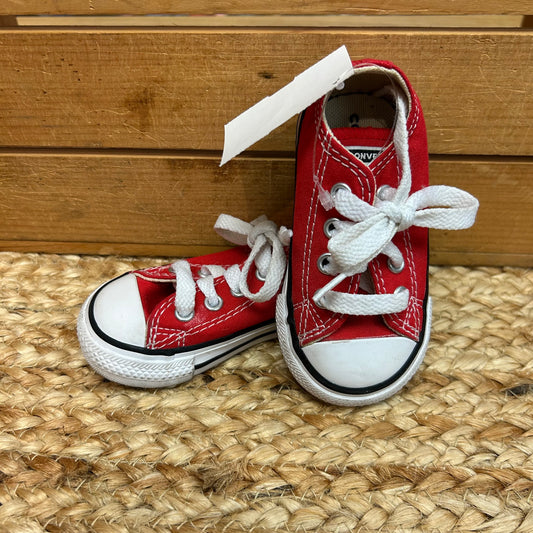 Red Low Tops