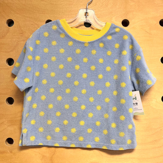 Blue Sunburst Top