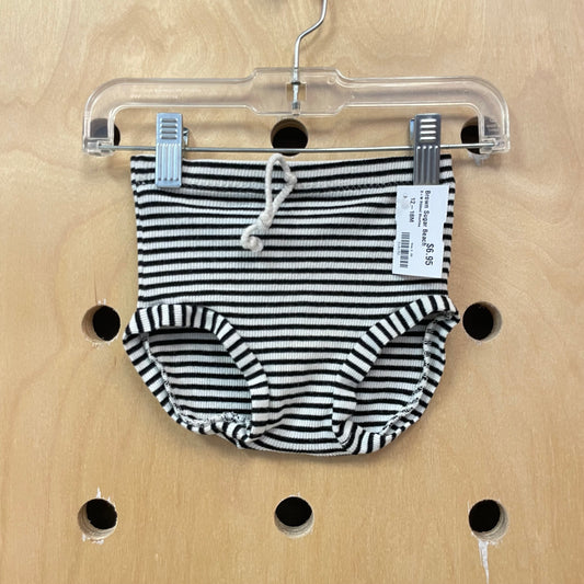 B+W Ribbed Shorties
