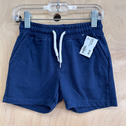 Blue Drawstring Shorts