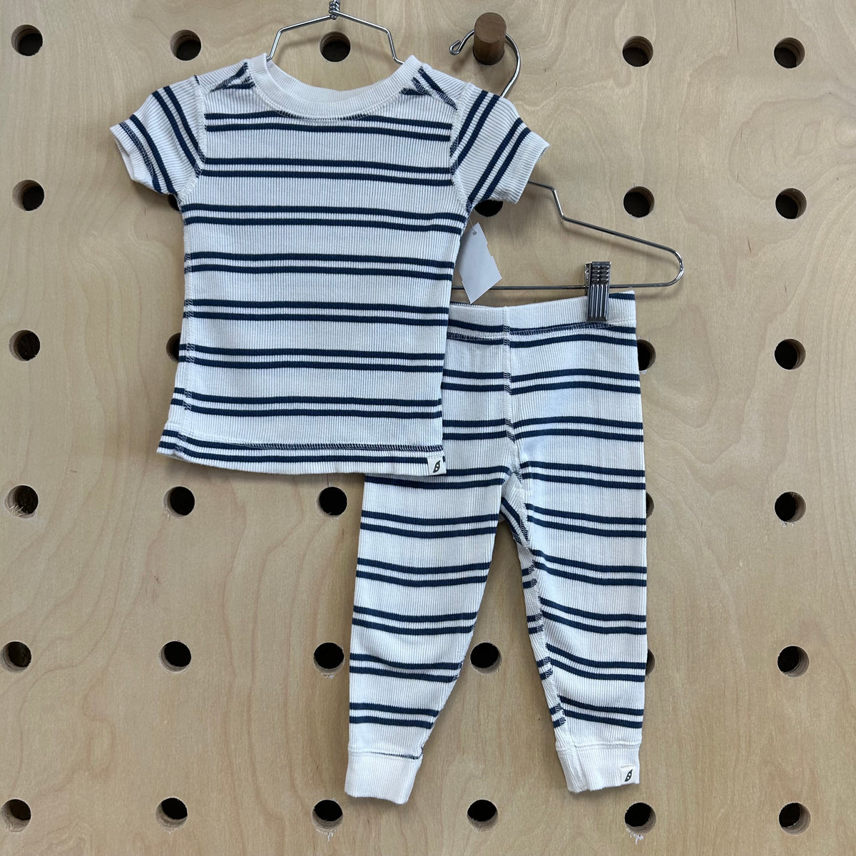 Blue Striped Organic Pajamas