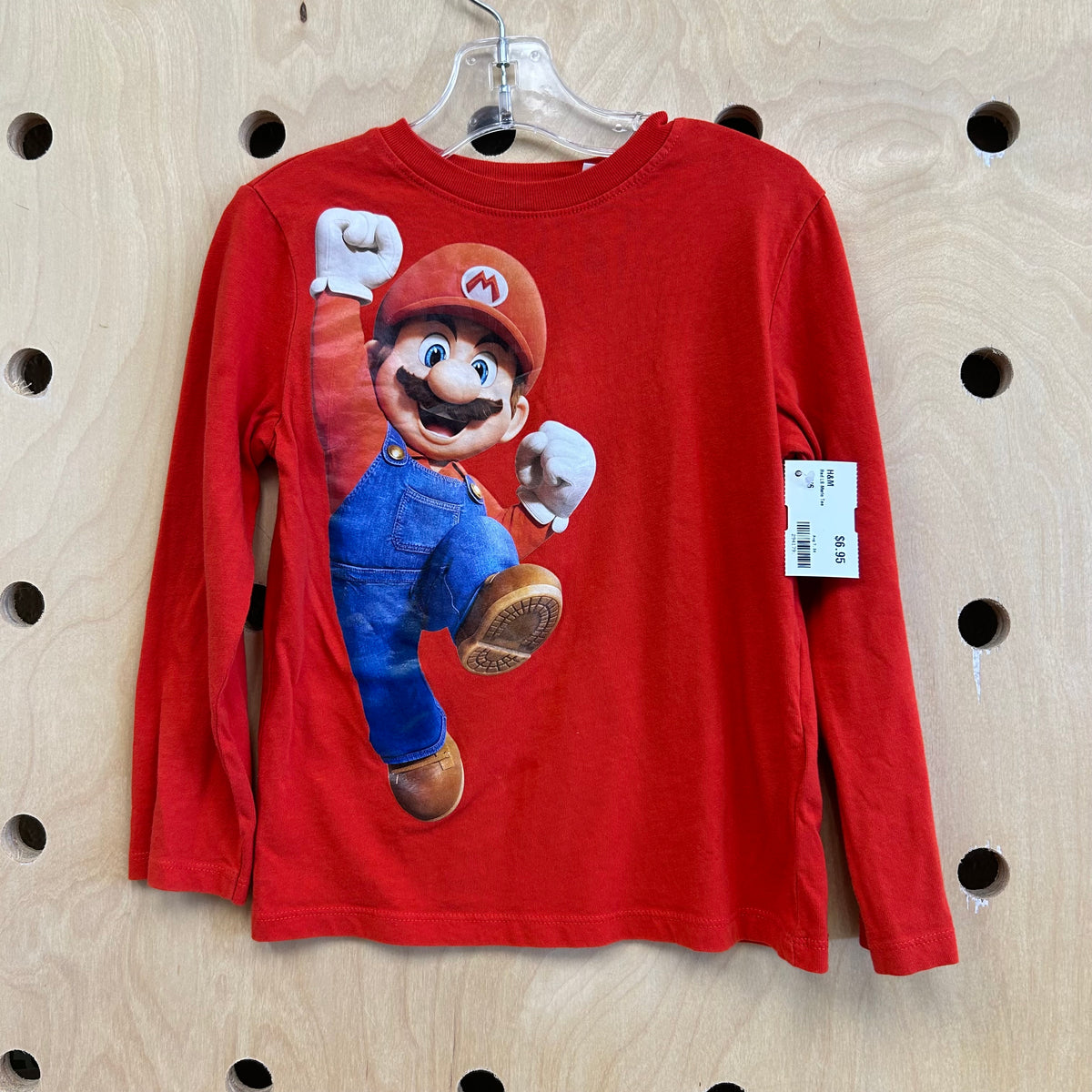 Red LS Mario Tee