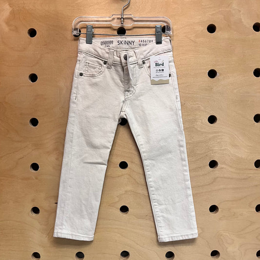 Cream Skinny Denim NEW!