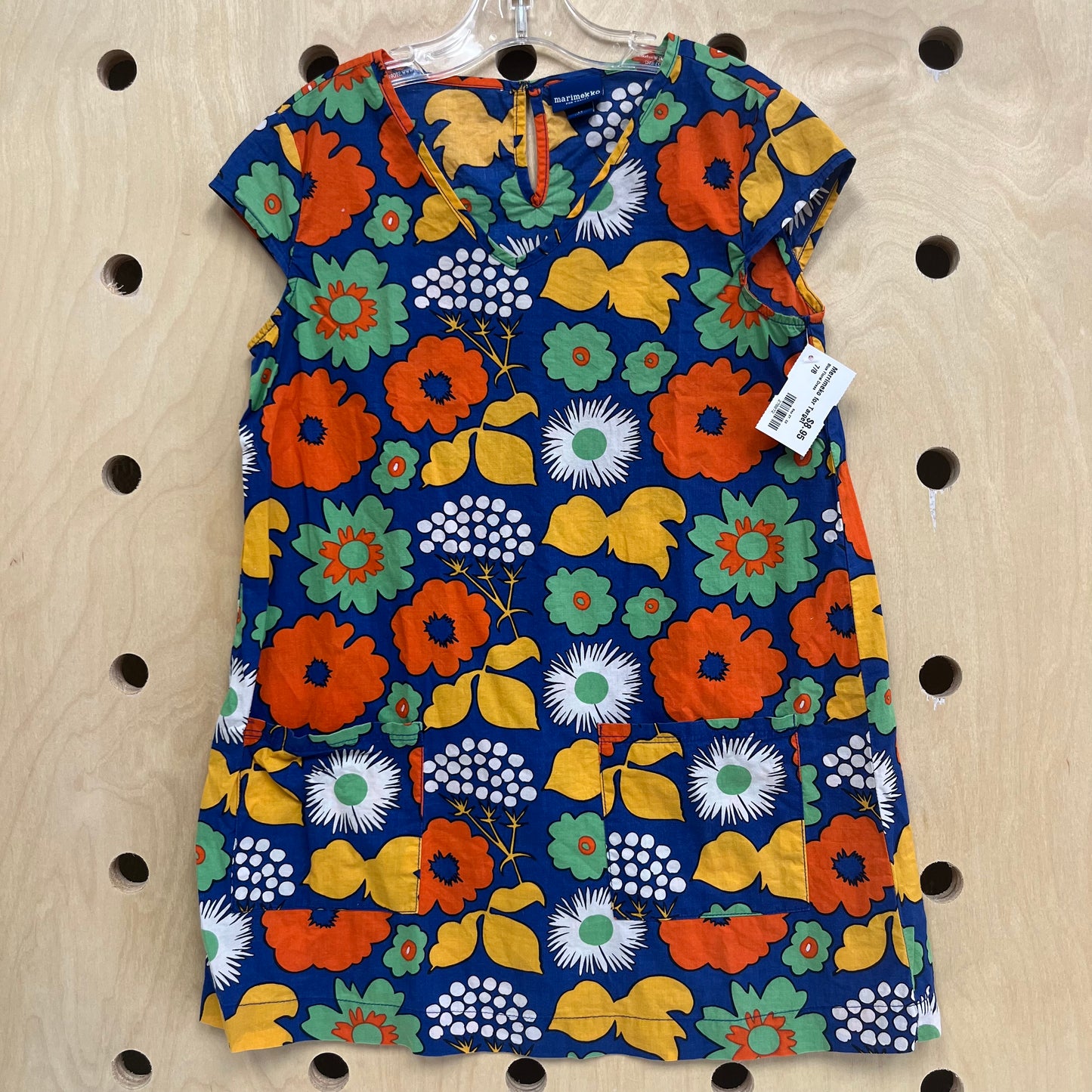 Blue Floral Dress