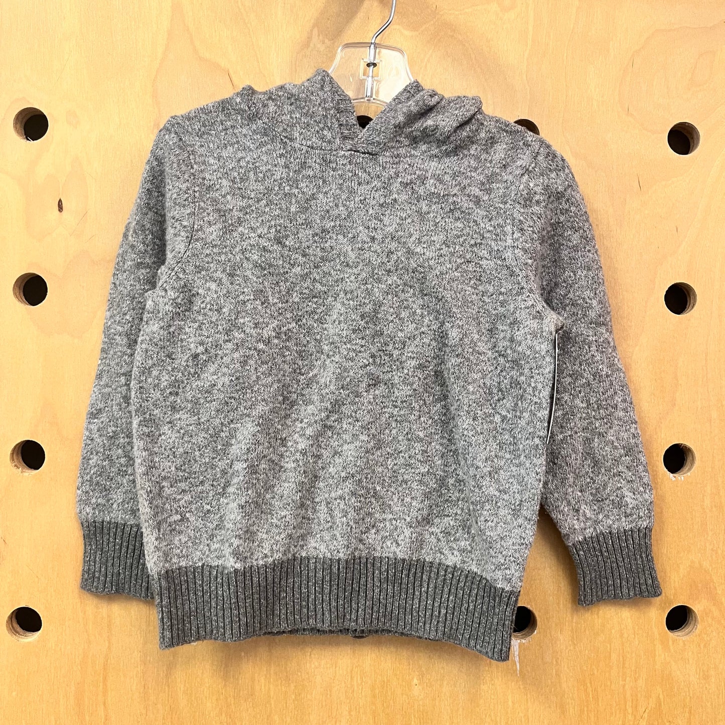 Grey Hooded Sweater