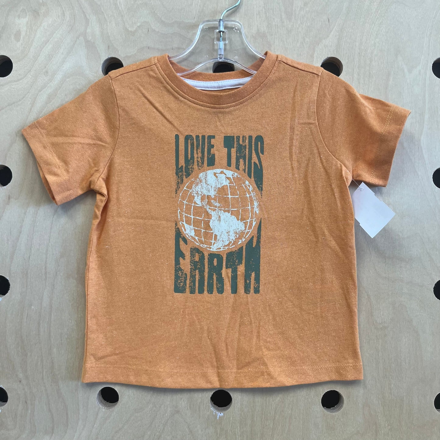 Orange Love This Earth Tee