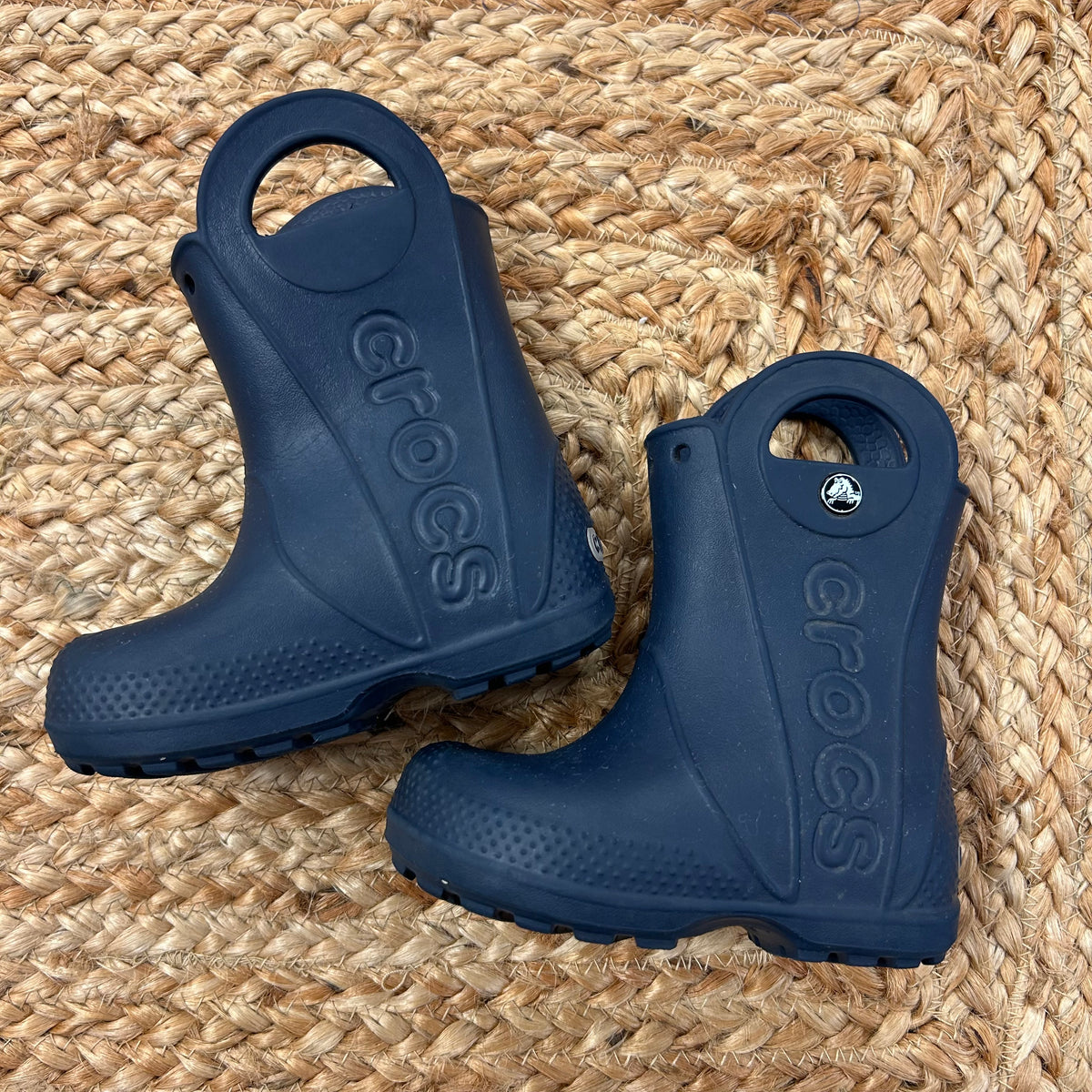 Blue Rubber Boots