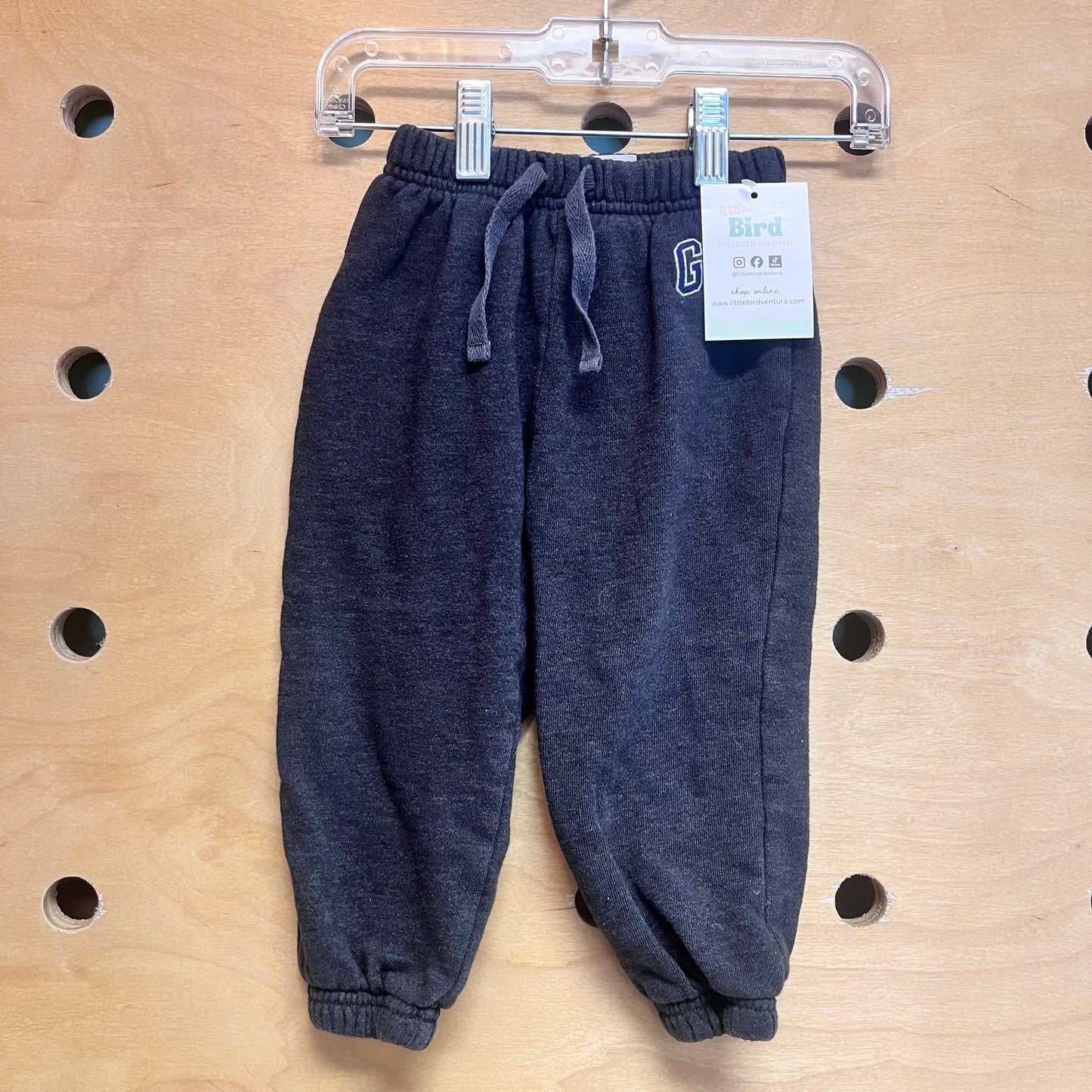 Grey Logo Joggers
