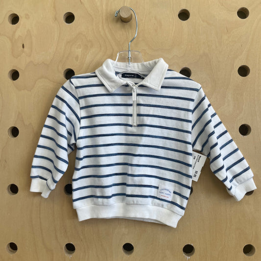 Blue & White Stripped Pullover