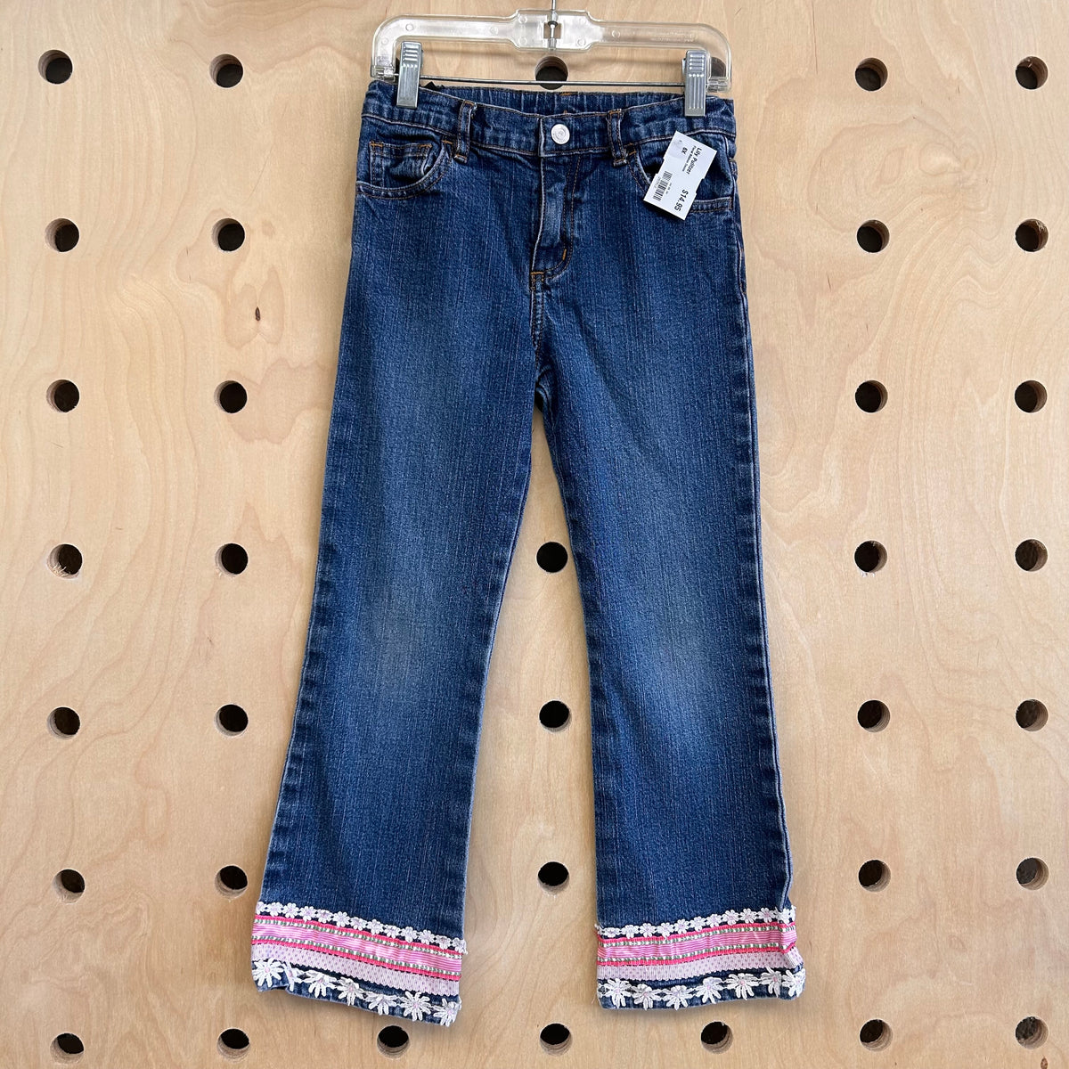 Floral Ribbon Denim