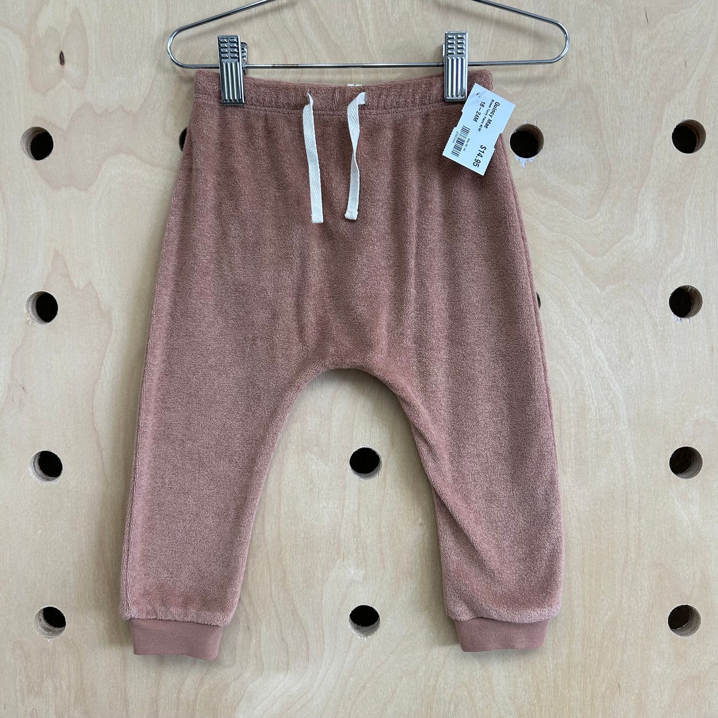 Brown Terry Pants NEW!