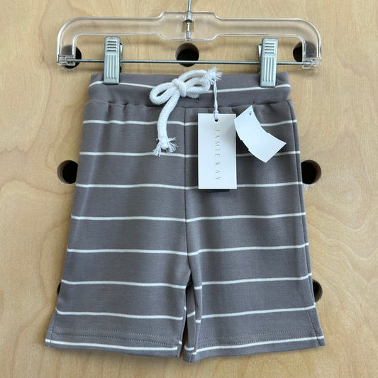 Grey Striped Shorts NEW!