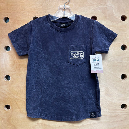 Navy 'Little Surfer Dude' Tee