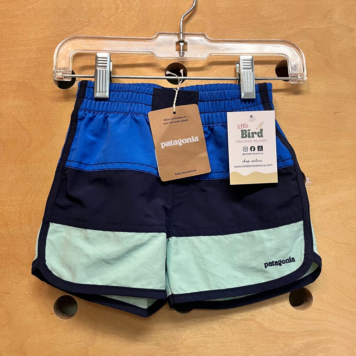 Blue & Aqua Baggies Shorts NEW!