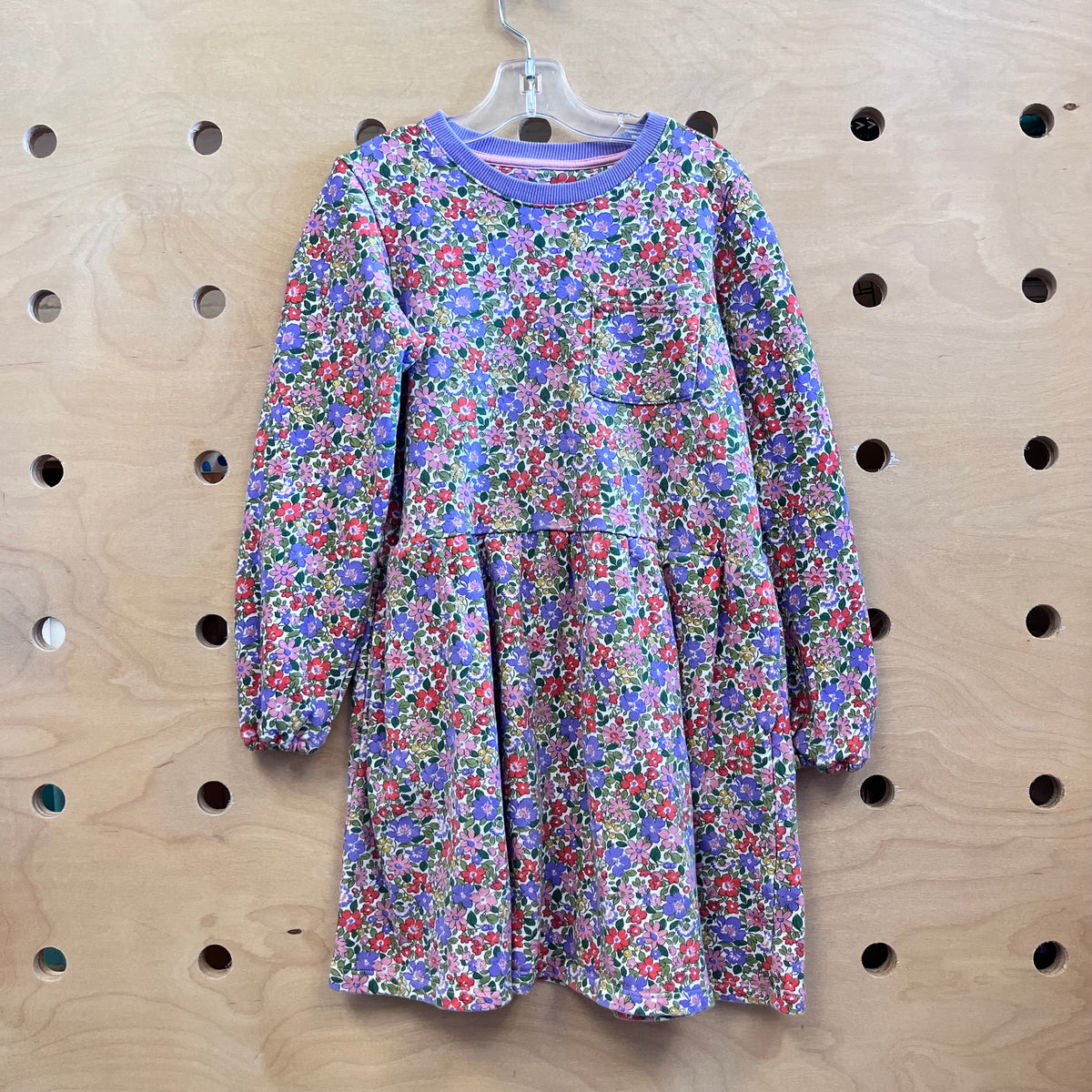Purple Floral Dress