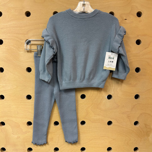 Blue Sweater Outfit