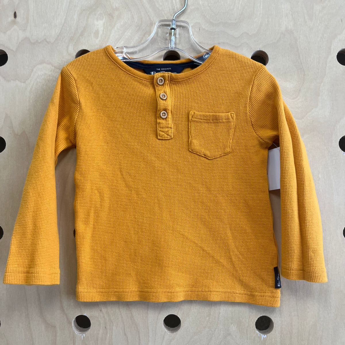Goldenrod Thermal Henley