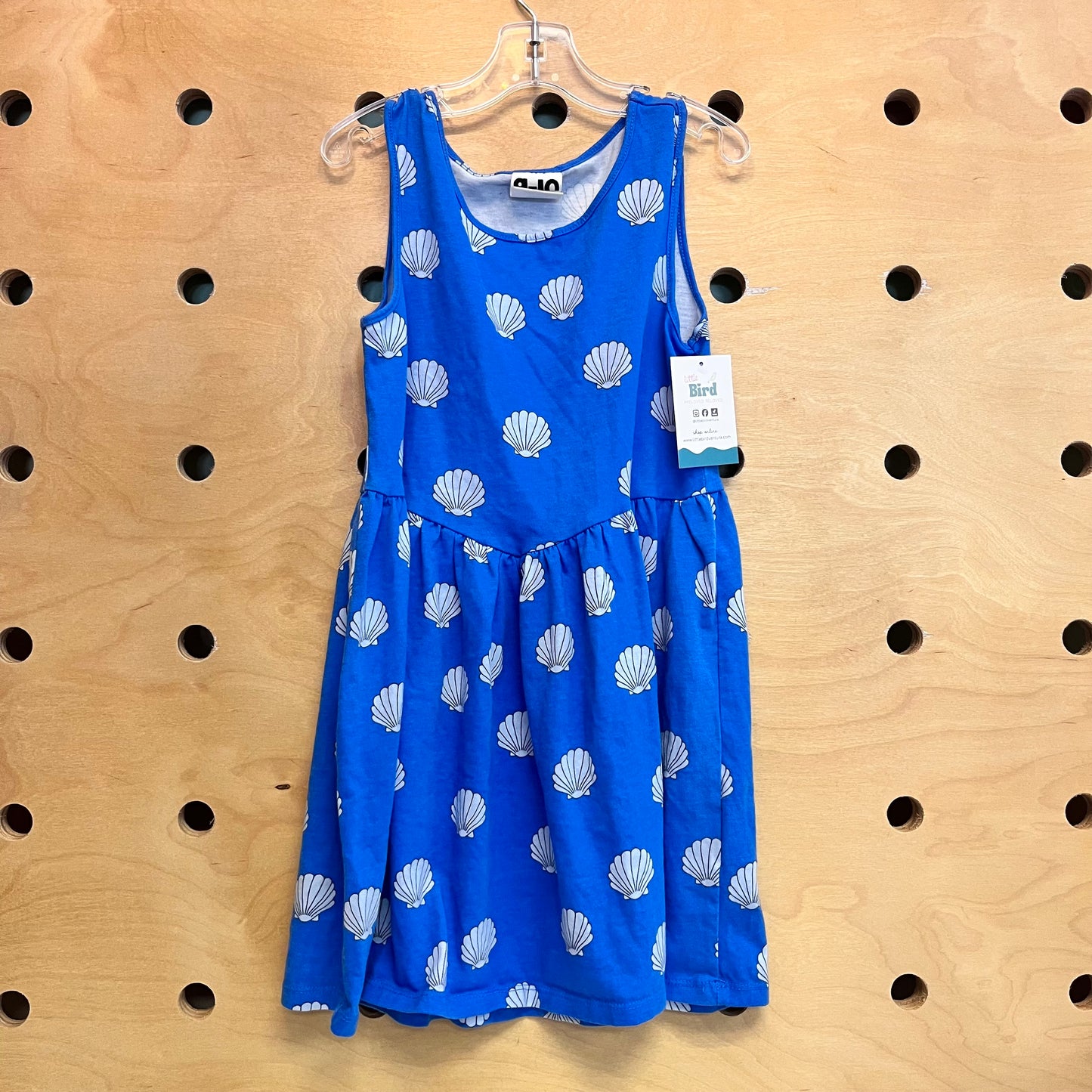 Blue Sea Shells Dress