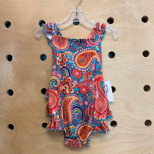 Paisley Bamboo Romper