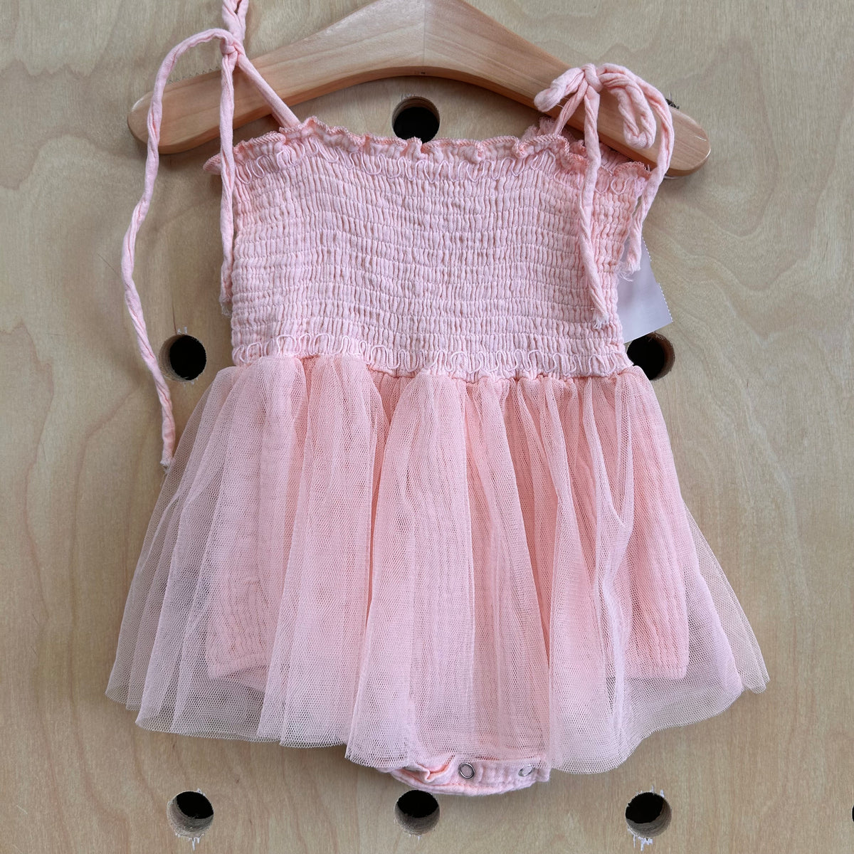 Pink Tulle Romper