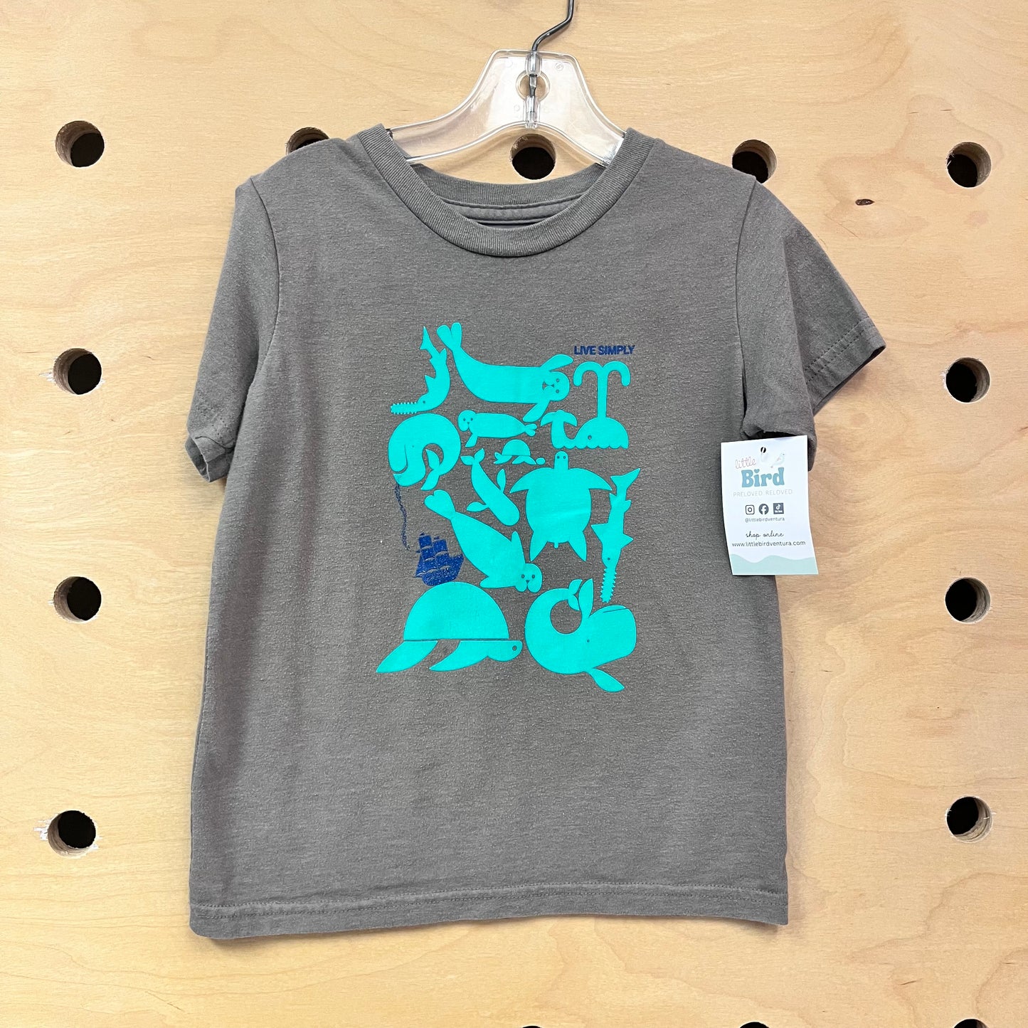 Brown Sealife Tee